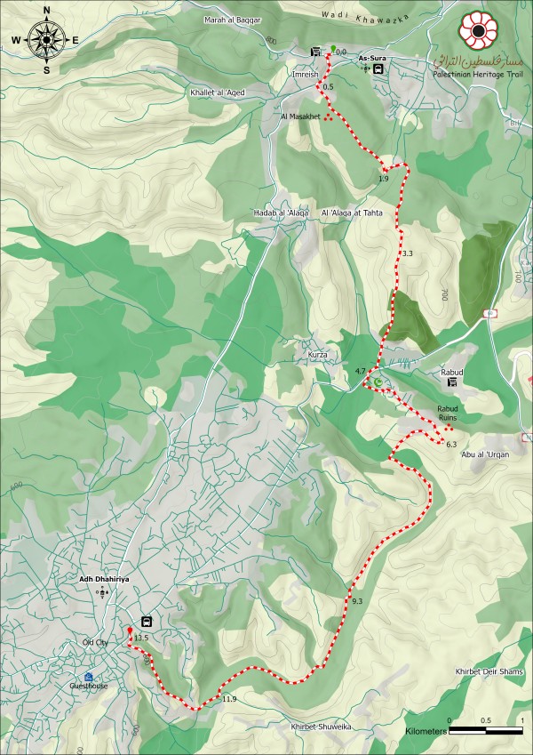 Topo map