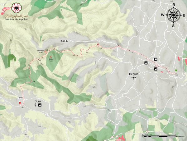 Topo map