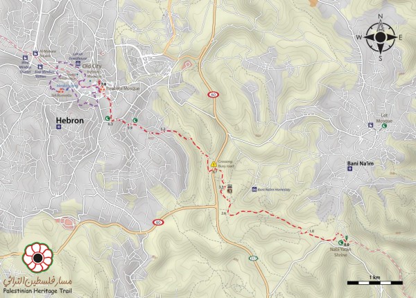 Topo map