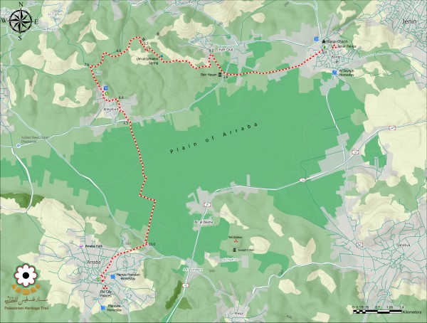 Topo map