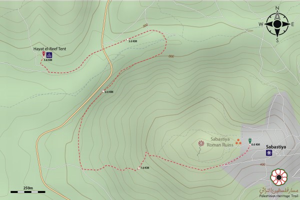 Topo map